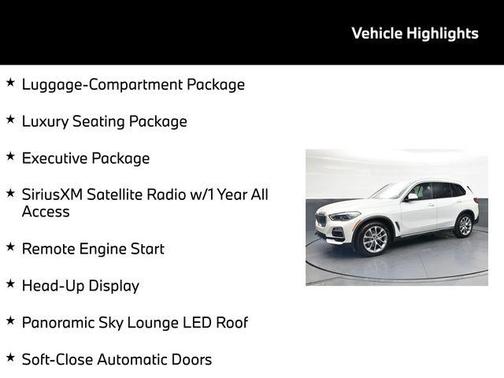 Mineral White Metallic 2020 BMW X5 xDrive40i