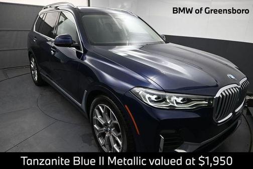 Tanzanite Blue II Metallic 2022 BMW X7 xDrive40i