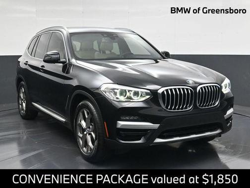 Black Sapphire Metallic 2021 BMW X3 sDrive30i