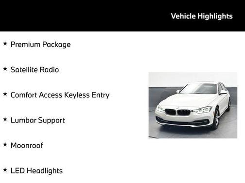White Metallic 2016 BMW 328 i