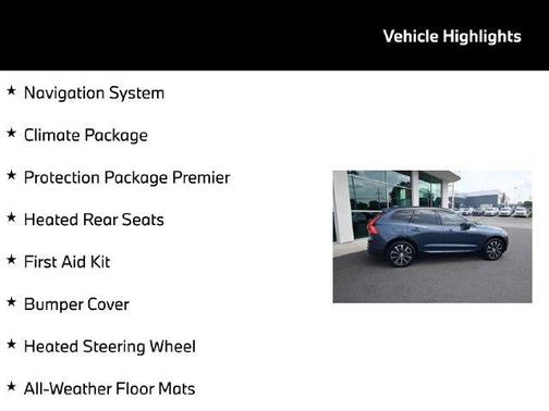 Platinum Gray Metallic 2024 Volvo XC60 B5 Ultimate Dark Theme