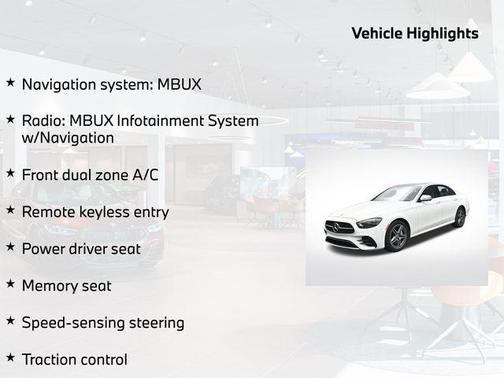 2023 Mercedes-Benz E-Class E 350 4MATIC