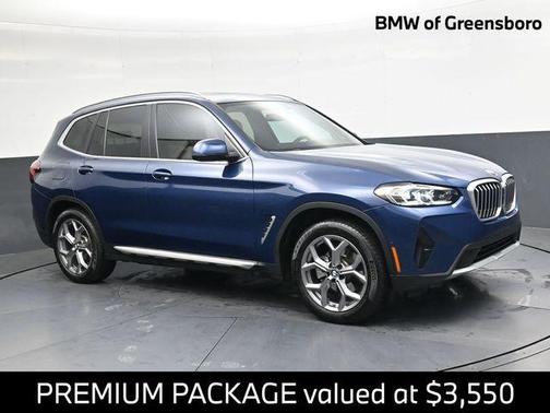 Phytonic Blue Metallic 2024 BMW X3 xDrive30i