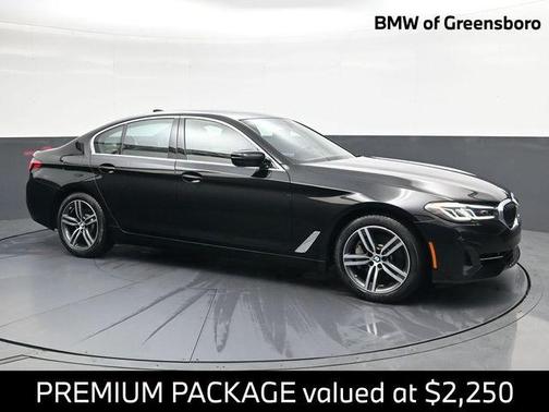 Jet Black 2023 BMW 530 i xDrive
