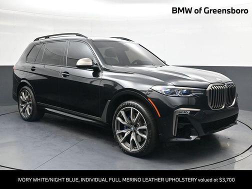 Black Sapphire Metallic 2020 BMW X7 M50i