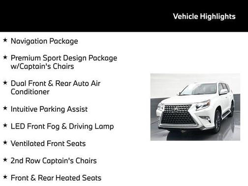 Starfire Pearl 2021 Lexus GX 460 Base