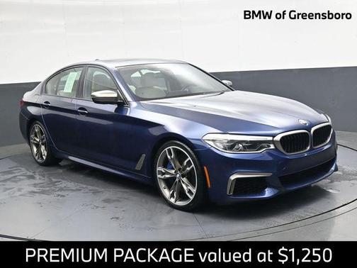 Mediterranean Blue Metallic 2020 BMW M550 i xDrive