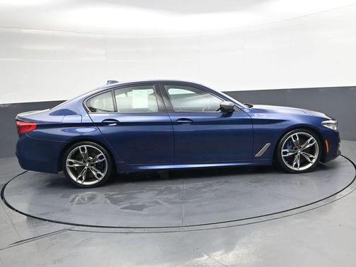 Mediterranean Blue Metallic 2020 BMW M550 i xDrive