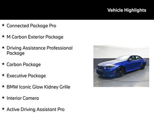 Bay Blue 2025 BMW M5 Base