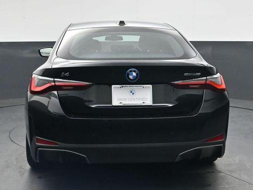 Black Sapphire Metallic 2023 BMW i4 Gran Coupe eDrive35