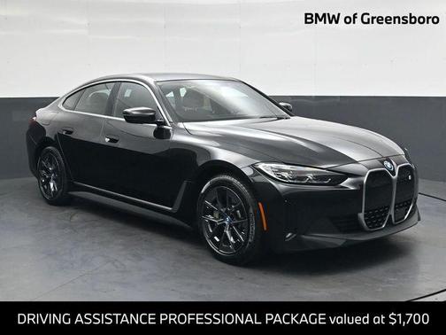 Black Sapphire Metallic 2023 BMW i4 Gran Coupe eDrive35