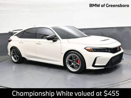 White 2025 Honda Civic Type R Base