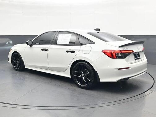 Platinum White 2023 Honda Civic Sport