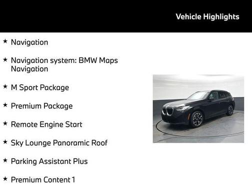 2025 BMW X3 30 xDrive