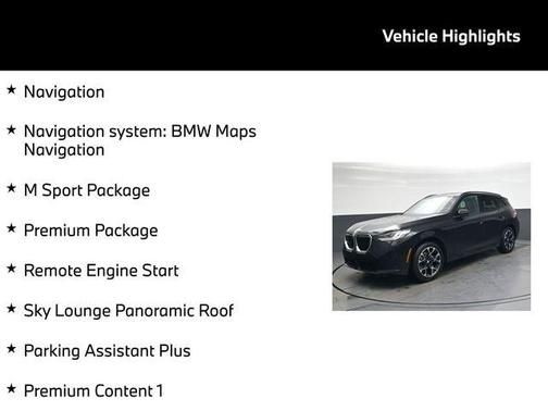2025 BMW X3 30 xDrive