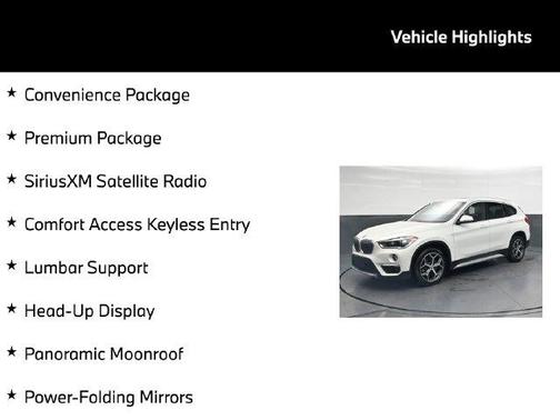 Alpine White 2018 BMW X1 xDrive28i