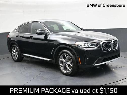Black Sapphire Metallic 2023 BMW X4 xDrive30i