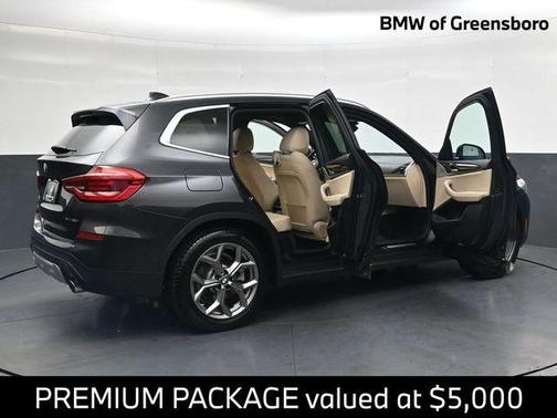 Dark Graphite Metallic 2020 BMW X3 xDrive30i