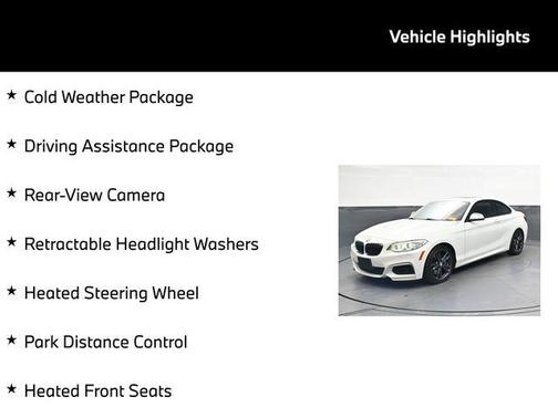 Alpine White 2017 BMW M240 i xDrive