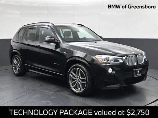 Black Sapphire Metallic 2017 BMW X3 sDrive28i