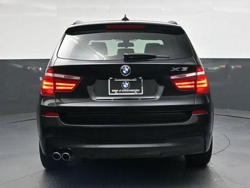 Black Sapphire Metallic 2017 BMW X3 sDrive28i