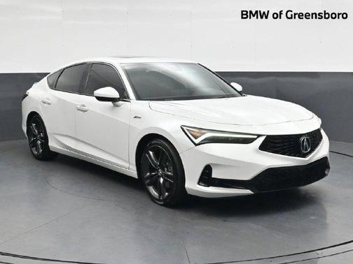 Platinum White Pearl 2024 Acura Integra A-Spec