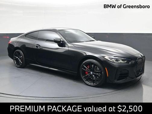 Black Sapphire Metallic 2021 BMW M440 i xDrive