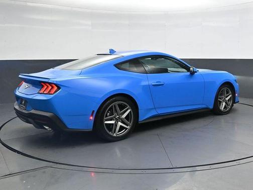 Grabber Blue 2025 Ford Mustang EcoBoost Premium