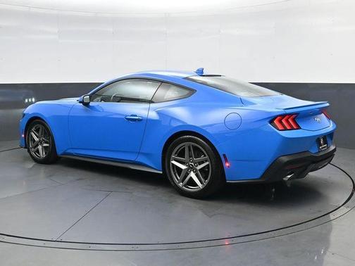Grabber Blue 2025 Ford Mustang EcoBoost Premium