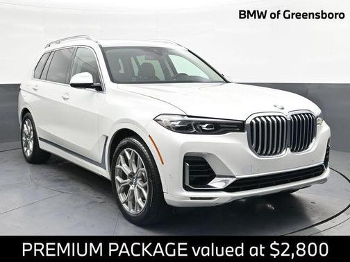 Mineral White Metallic 2020 BMW X7 xDrive40i