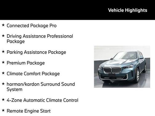 Blue Ridge Mountain Metallic 2025 BMW X5 xDrive40i