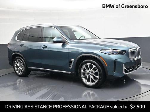 Blue Ridge Mountain Metallic 2025 BMW X5 xDrive40i