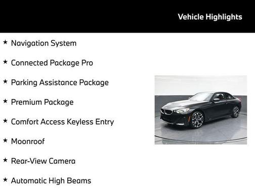 Black Sapphire Metallic 2025 BMW 230 i xDrive
