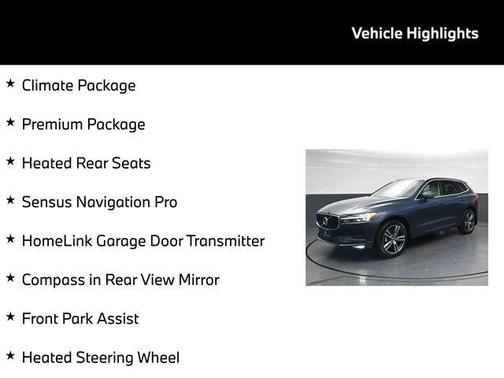 Denim Blue Metallic 2021 Volvo XC60 T5 Momentum