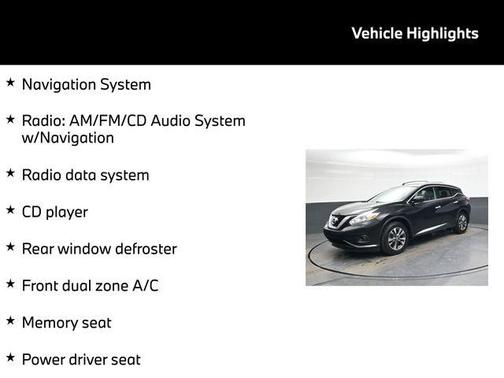 2017 Nissan Murano SL