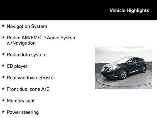 2017 Nissan Murano SL