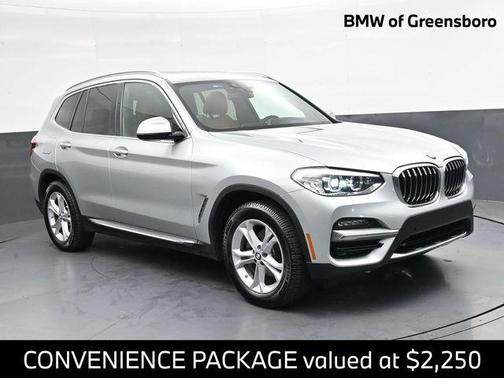 Glacier Silver Metallic 2020 BMW X3 xDrive30i