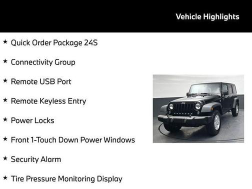 2017 Jeep Wrangler Unlimited Sport