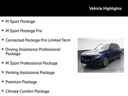 Tanzanite Blue II Metallic 2026 BMW X5 xDrive40i