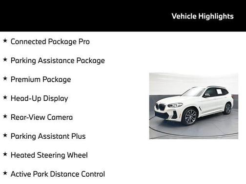Alpine White 2023 BMW X3 M40i