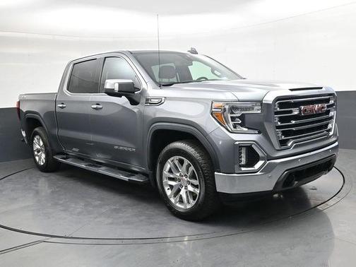 Satin Steel Metallic 2021 GMC Sierra 1500 SLT