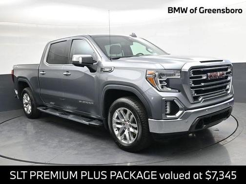 Satin Steel Metallic 2021 GMC Sierra 1500 SLT
