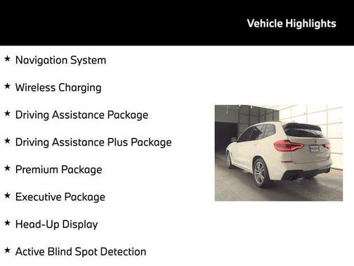 Alpine White 2019 BMW X3 M40i