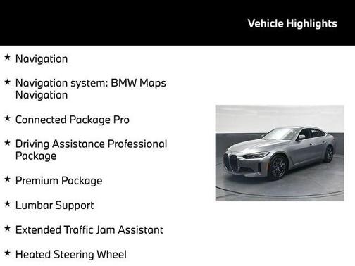 Skyscraper Gray Metallic 2024 BMW i4 Gran Coupe eDrive35