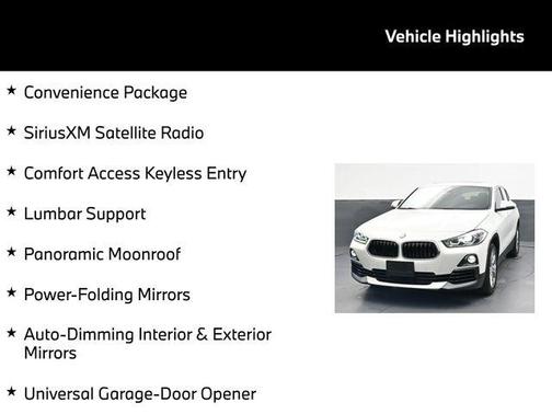 Alpine White 2020 BMW X2 xDrive28i