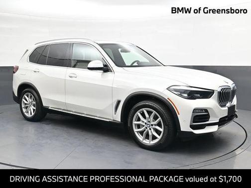 Mineral White Metallic 2019 BMW X5 xDrive40i