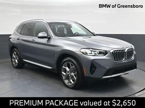 Skyscraper Gray Metallic 2023 BMW X3 xDrive30i
