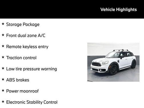 Light White 2020 MINI Countryman Cooper S