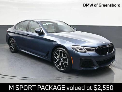Arctic Race Blue Metallic 2023 BMW 540 i