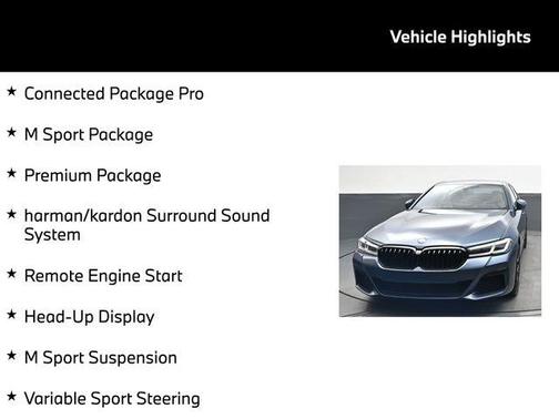 Arctic Race Blue Metallic 2023 BMW 540 i